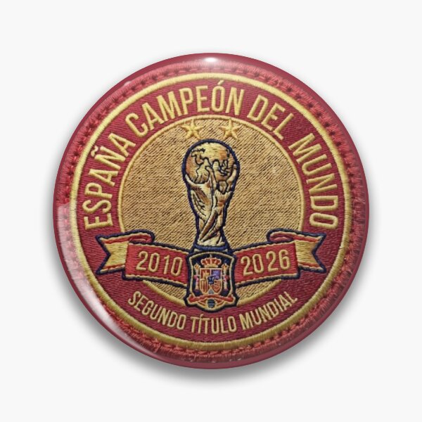 Item preview, España, Campeón de futbol del mundo. Parche conmemorativo designed and sold by Lifer Art and Design.