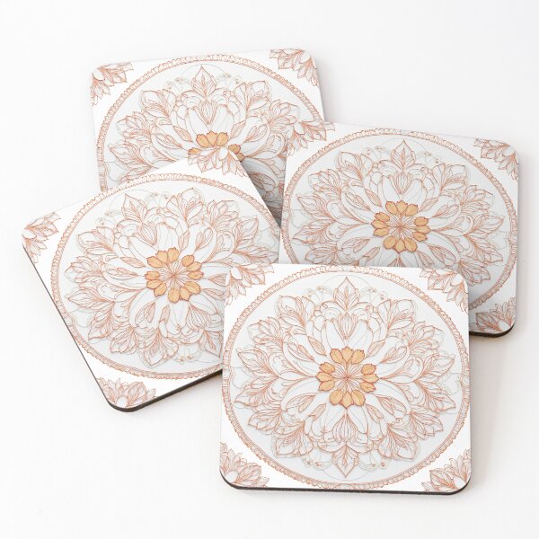 Item preview, Tulip Folk Embroidery Mandala Clipart Collection 11 designed and sold by PlayPlearnZone.