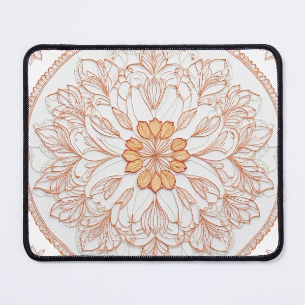 Item preview, Tulip Folk Embroidery Mandala Clipart Collection 11 designed and sold by PlayPlearnZone.