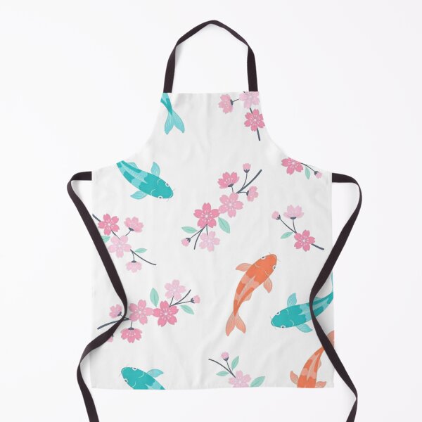 Item preview, Japanese Koi Fish & Cherry Blossom Pattern - Sakura Floral designed and sold by Dabis26.