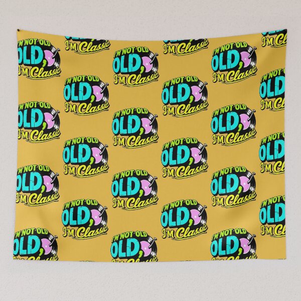 Item preview, I'm Not Old, I'm Classic | Vintage Vinyl Design designed and sold by AstronautMerch.