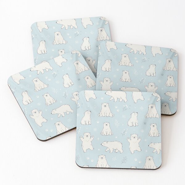 Item preview, Cute Polar Bear Winter Seamless Pattern Design by MNS designed and sold by ashenlocs.