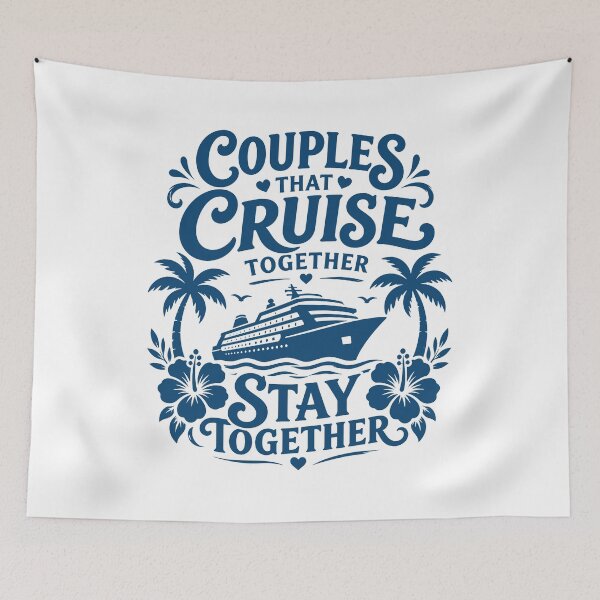 Item preview, Couples that Cruise Together Stay Together designed and sold by gunaone-design.