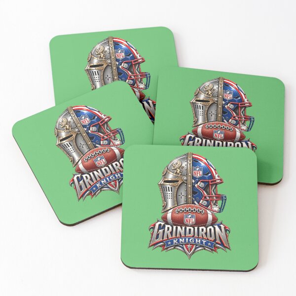 Item preview, Grindiron Knight – American Football Emblem designed and sold by Abeshinobi.