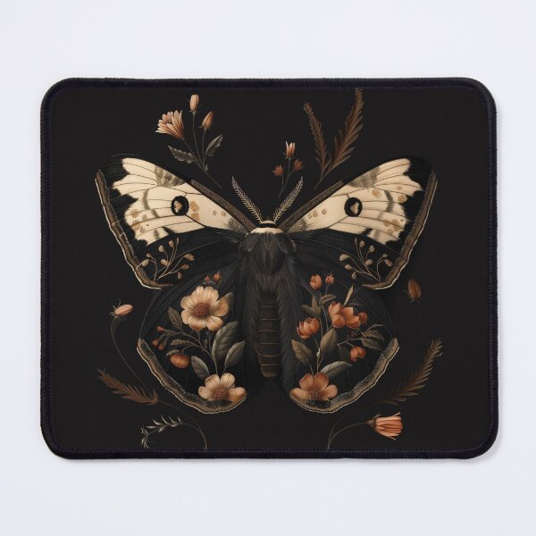 Item preview, Nocturnal Garden Moth Study designed and sold by GoodOldPrints4.