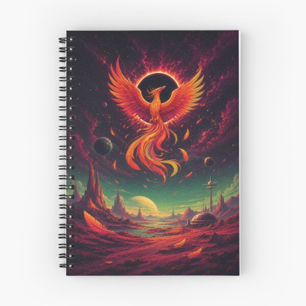 Item preview, Phoenix Rising Beyond the Eclipse  designed and sold by Sketchlegacy.