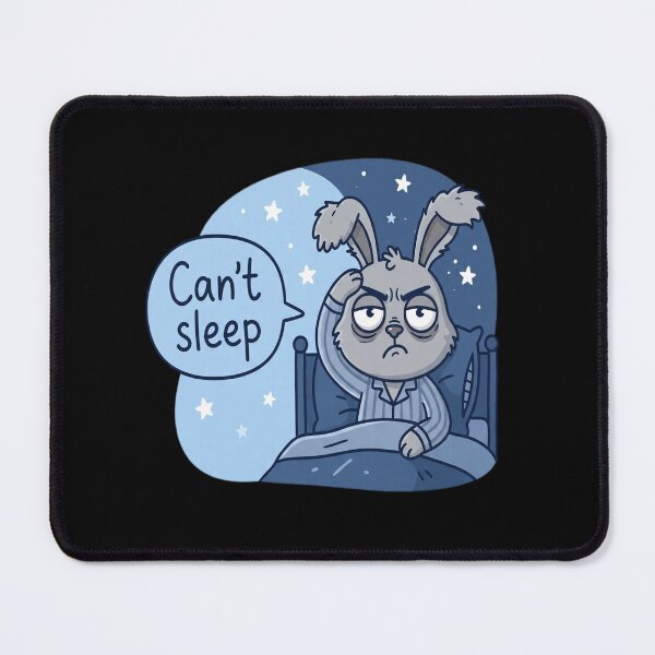 Item preview, Can't Sleep Bunny designed and sold by tulinorampyc.