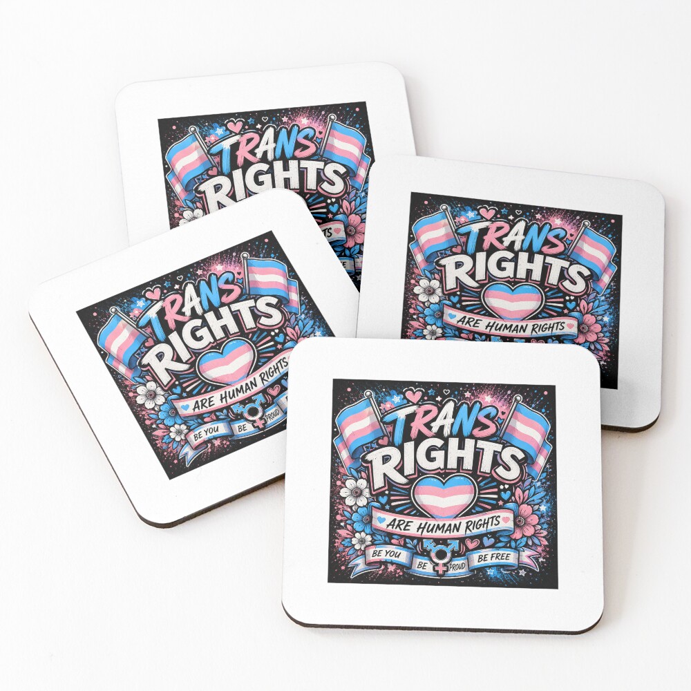 Item preview, Coasters (Set of 4) designed and sold by GlitchThreads.