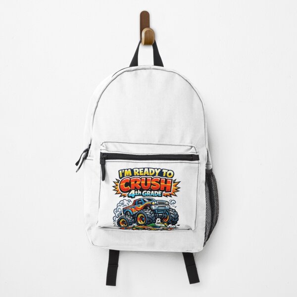 Item preview, I'm Ready to Crush 4th Grade - Monster Truck - Back to School designed and sold by SON SON.