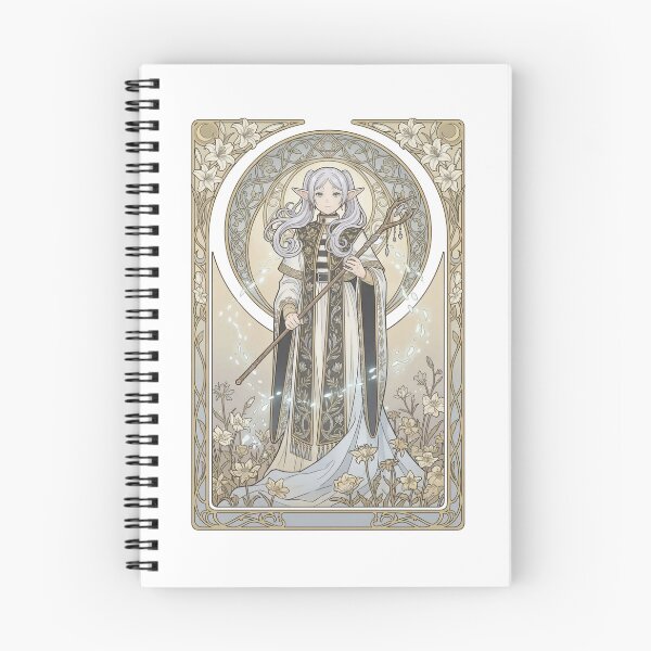 Item preview, Frieren Golden Card - A Thousand Years of Magic designed and sold by TheStickLab.