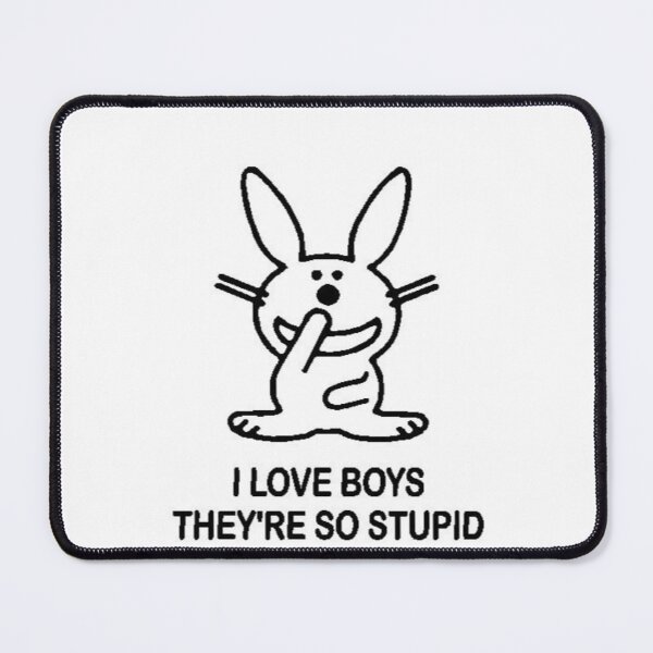 Item preview, Cute sarcastic rabbit designed and sold by Voidatelierr.