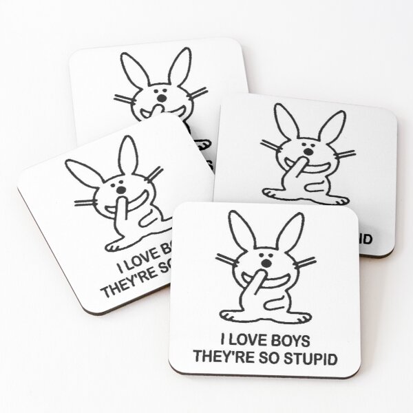 Item preview, Cute sarcastic rabbit designed and sold by Voidatelierr.