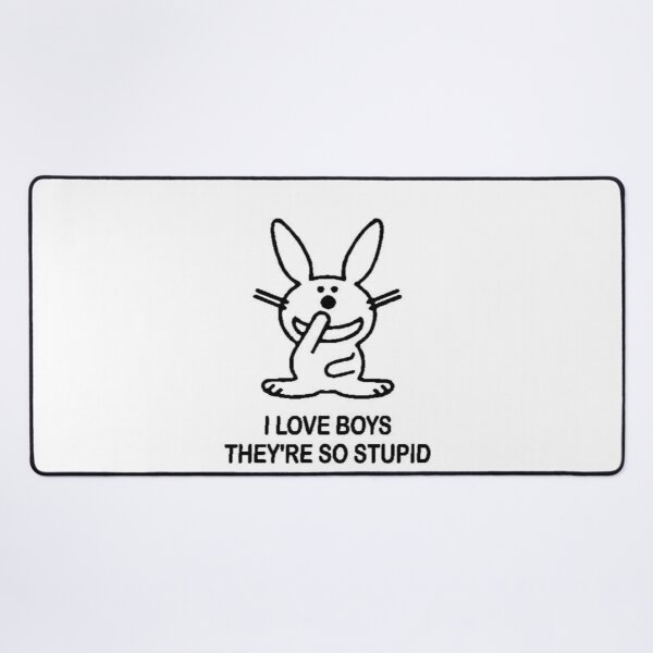 Item preview, Cute sarcastic rabbit designed and sold by Voidatelierr.