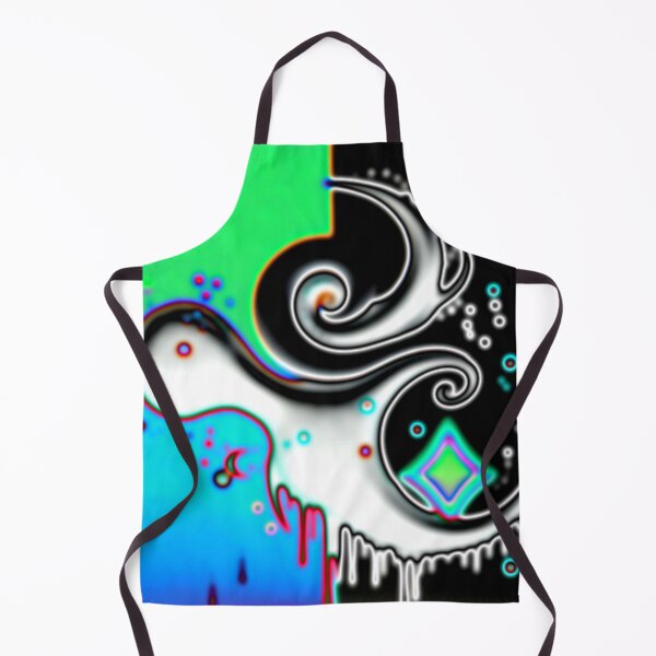 Item preview, yin and flow C E4 colorful geometric abstract design designed and sold by SmashingDeals.