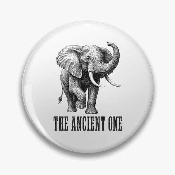 Item preview, The Ancient One – Vintage Elephant Engraving designed and sold by MotionBanana Art.