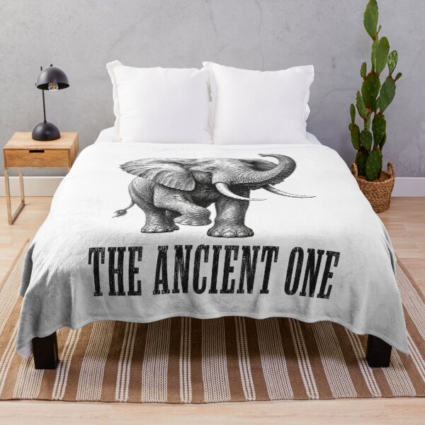 Item preview, The Ancient One – Vintage Elephant Engraving designed and sold by MotionBanana Art.