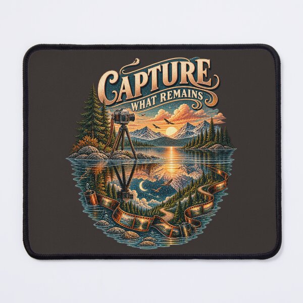 Item preview, Capture What Remains – Analog Camera Reflection designed and sold by Golden Era Studio.