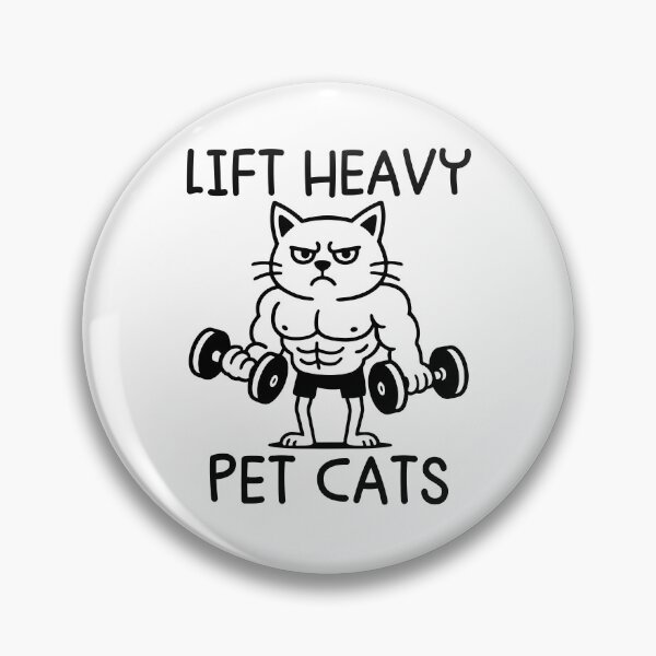 Item preview, Lift Heavy Pet Cats designed and sold by gunaone-design.