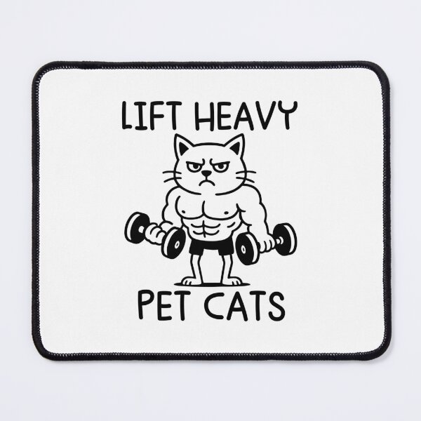 Item preview, Lift Heavy Pet Cats designed and sold by gunaone-design.