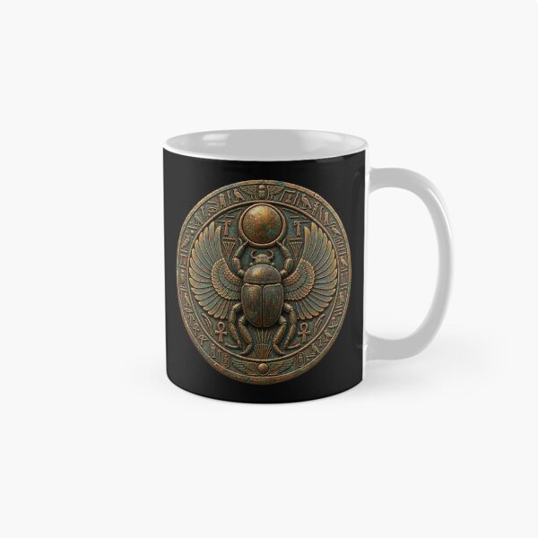 Item preview, Khepri Winged Scarab – Ancient Egyptian Sun God Amulet designed and sold by Anyshca.