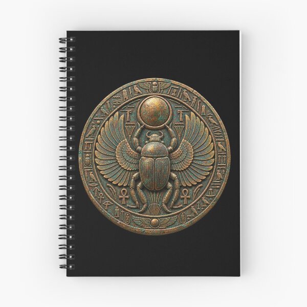 Item preview, Khepri Winged Scarab – Ancient Egyptian Sun God Amulet designed and sold by Anyshca.