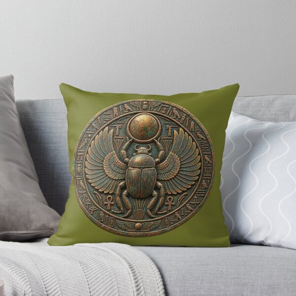 Item preview, Khepri Winged Scarab – Ancient Egyptian Sun God Amulet designed and sold by Anyshca.
