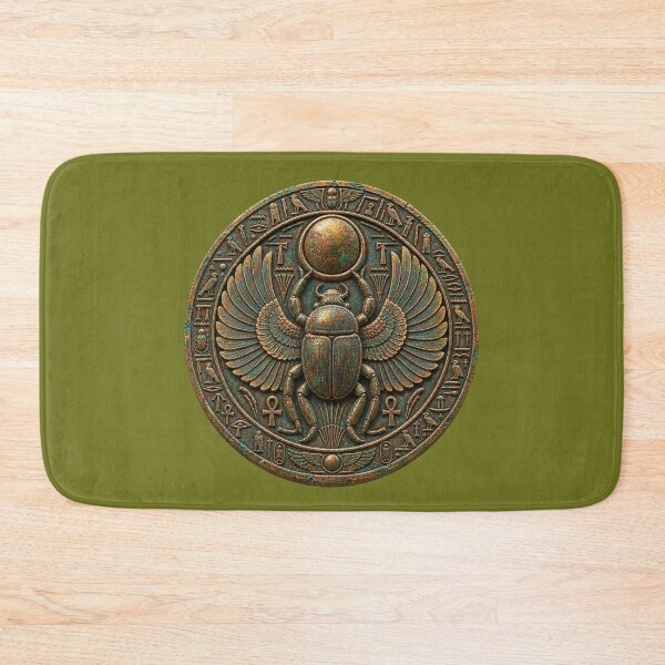 Item preview, Khepri Winged Scarab – Ancient Egyptian Sun God Amulet designed and sold by Anyshca.