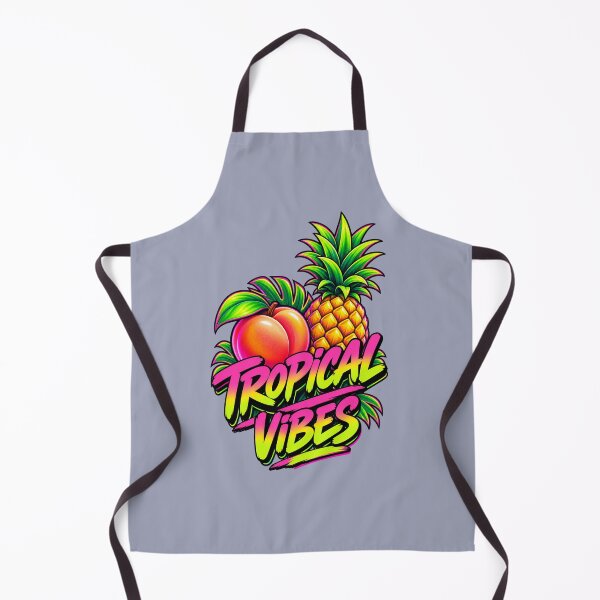 Item preview, Tropical Vibes Pineapple and Peach Summer Shirt designed and sold by Aimetoi.