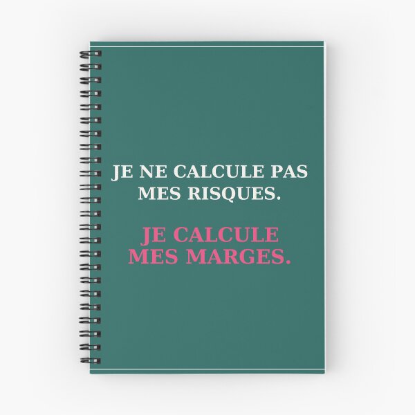 Item preview, I don't calculate my risks. I calculate my margins. designed and sold by VYNCERA.