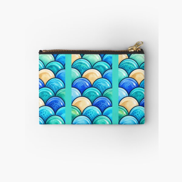 Item preview, Turquoise Mermaid Scales PNG – Colorful Ocean Inspired Artwork designed and sold by annenambiro.