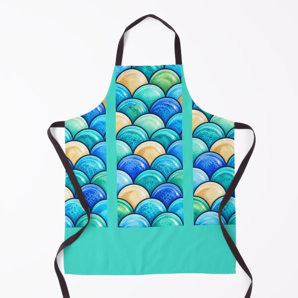 Item preview, Turquoise Mermaid Scales PNG – Colorful Ocean Inspired Artwork designed and sold by annenambiro.
