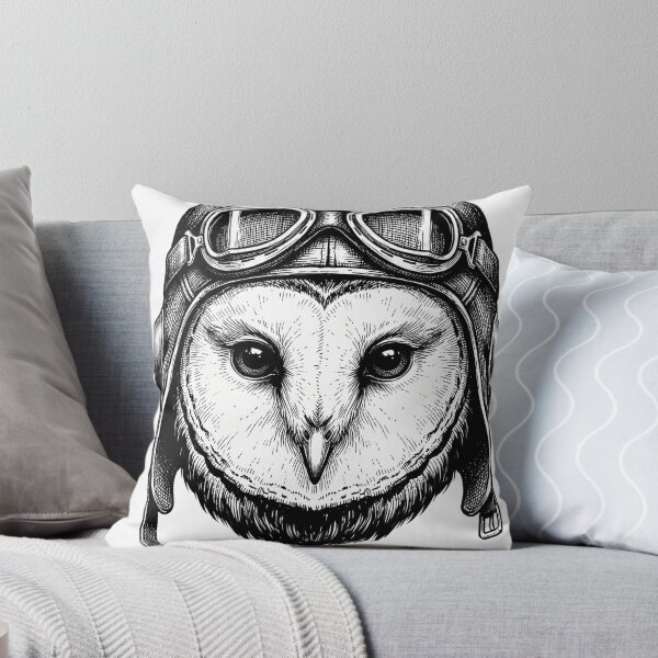 Item preview, Nirozima Pilot Owl Graphic t Shirts Casual Short Sleeve Animal Lover Summer Tee Tops designed and sold by Nirozima.
