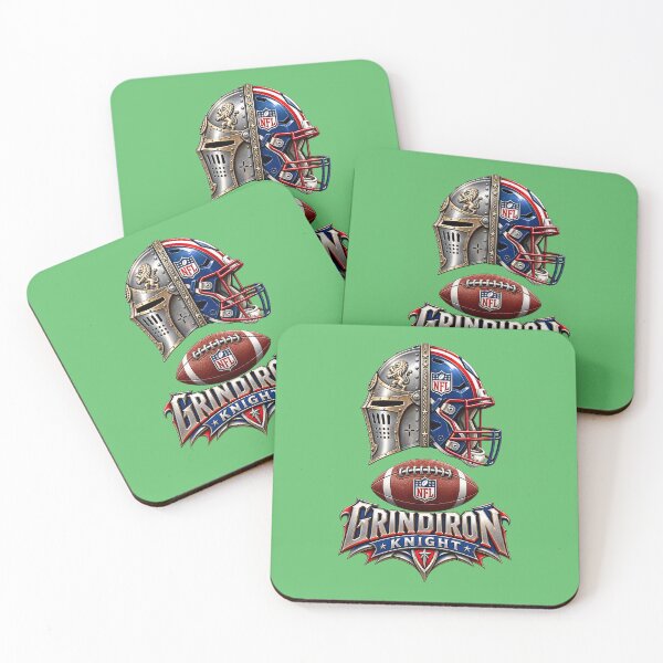 Item preview, Grindiron Knight – American Football Emblem designed and sold by Abeshinobi.
