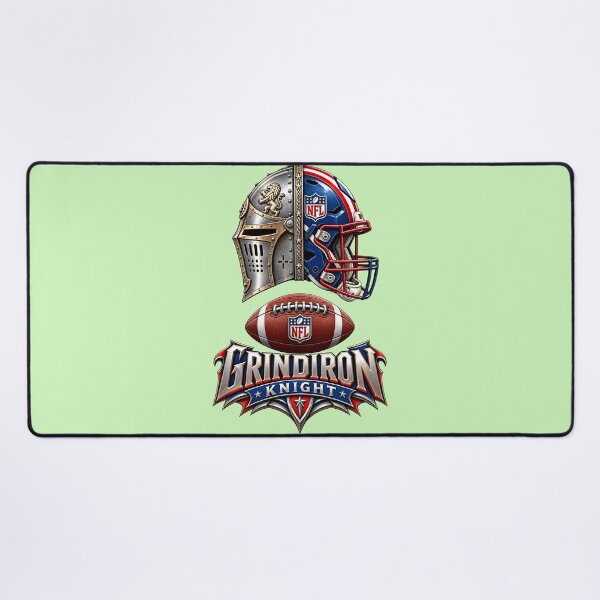 Item preview, Grindiron Knight – American Football Emblem designed and sold by Abeshinobi.