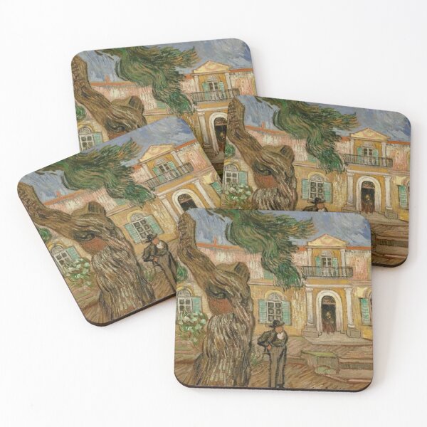 Item preview, Van Gogh Wall Art, Post Impressionist Landscape, Saint-Rémy Garden Painting, Art Lover Decor designed and sold by RickE.