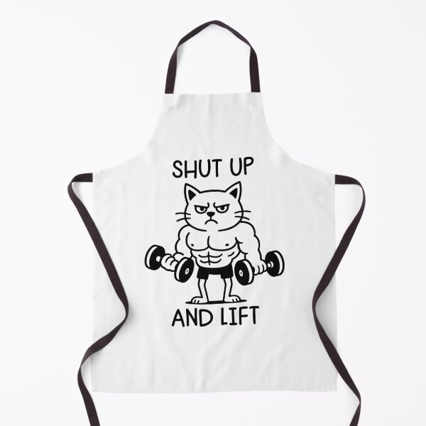 Item preview, Shut Up And Lift - Funny Cat gym designed and sold by gunaone-design.