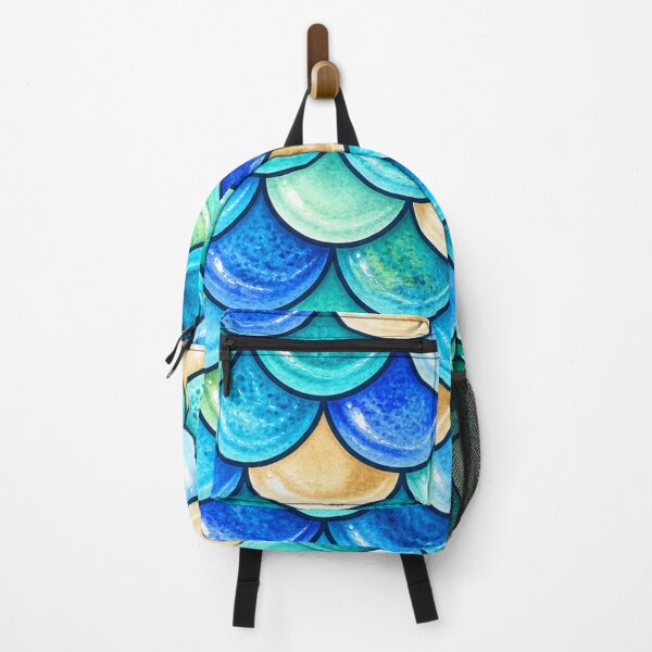 Item preview, Underwater Aqua Scale Pattern designed and sold by annenambiro.