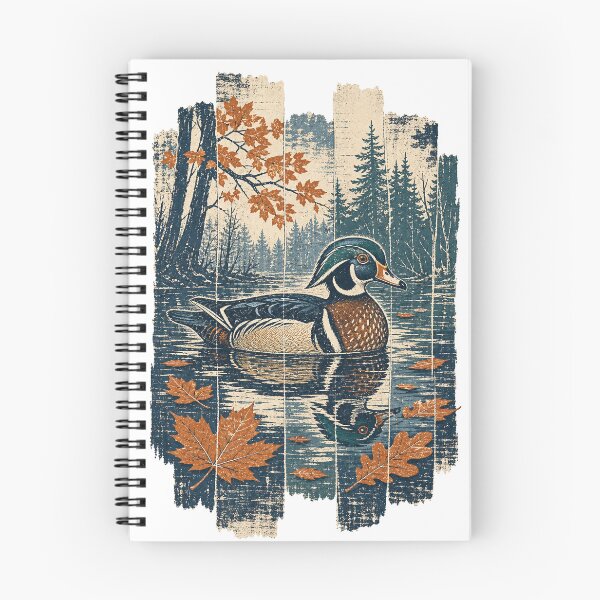 Item preview, Wood Duck in the Woodland Pond Wild Bird Nature Wall Art designed and sold by VisualArtsOasis.