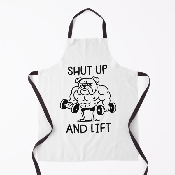 Item preview, Shut Up And Lift - Funny Dog gym designed and sold by gunaone-design.