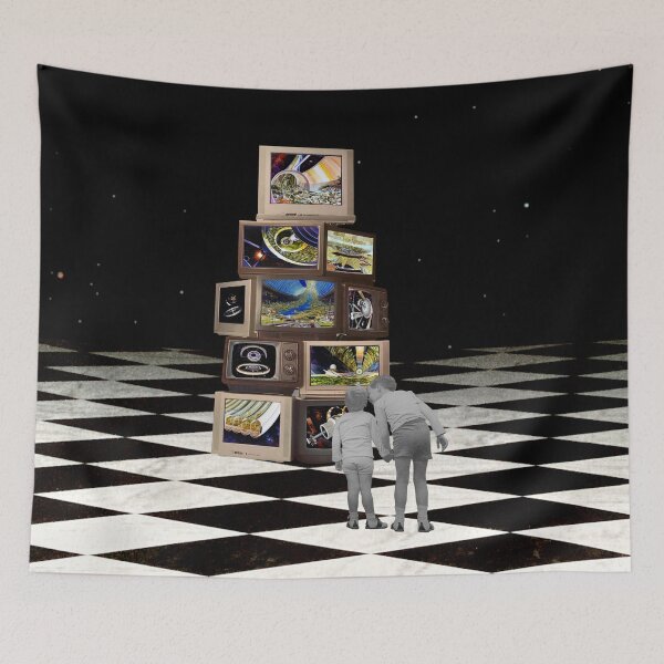 Item preview, TV Tower Brothers designed and sold by Mischief and Musings.