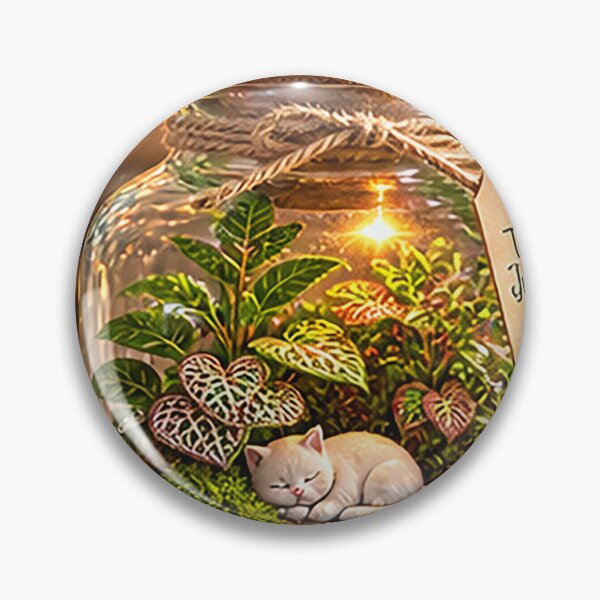 Item preview, Miniature Cat Garden & Cozy Botanical World designed and sold by Sara-Ai.