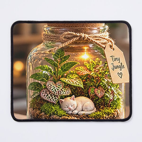 Item preview, Miniature Cat Garden & Cozy Botanical World designed and sold by Sara-Ai.
