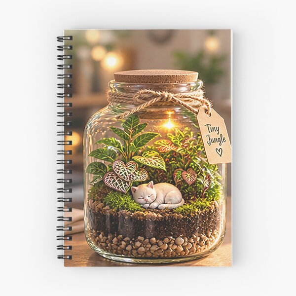 Item preview, Miniature Cat Garden & Cozy Botanical World designed and sold by Sara-Ai.
