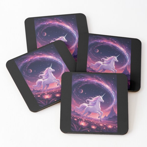 Item preview, Starlight Unicorn Beneath the Galactic Arc  designed and sold by Sketchlegacy.