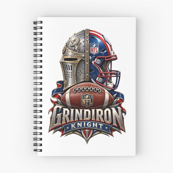 Item preview, Grindiron Knight – American Football Emblem designed and sold by Abeshinobi.