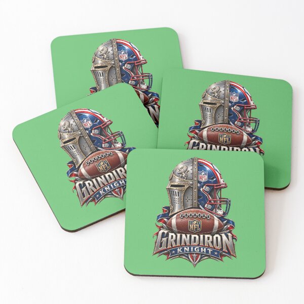 Item preview, Grindiron Knight – American Football Emblem designed and sold by Abeshinobi.