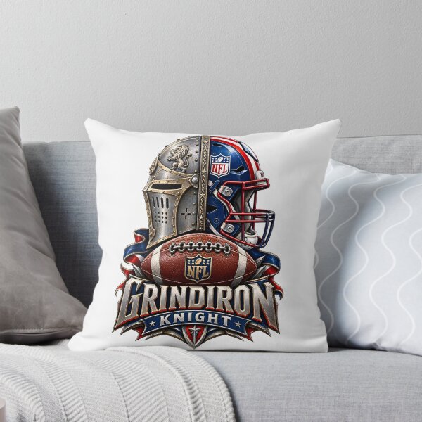Item preview, Grindiron Knight – American Football Emblem designed and sold by Abeshinobi.