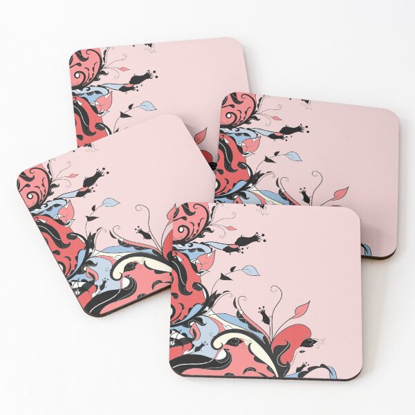 Item preview, Great Wave of Flowers designed and sold by TheMadTeaParty.