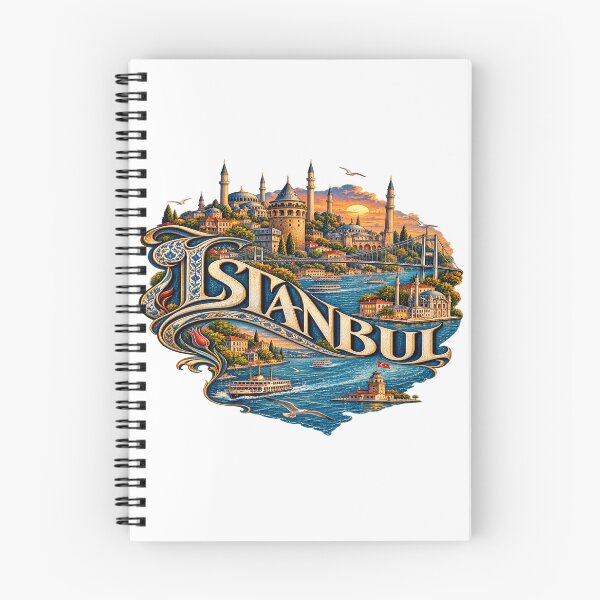 Item preview, Istanbul Bosphorus City Art Illustration designed and sold by GraffiCity.