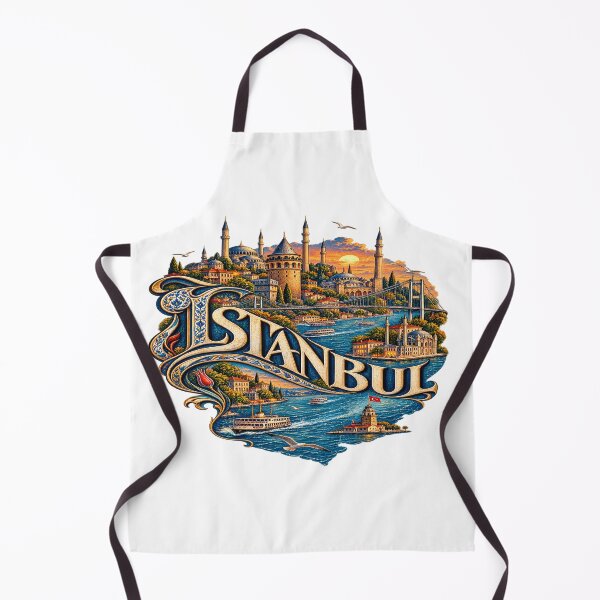 Item preview, Istanbul Bosphorus City Art Illustration designed and sold by GraffiCity.